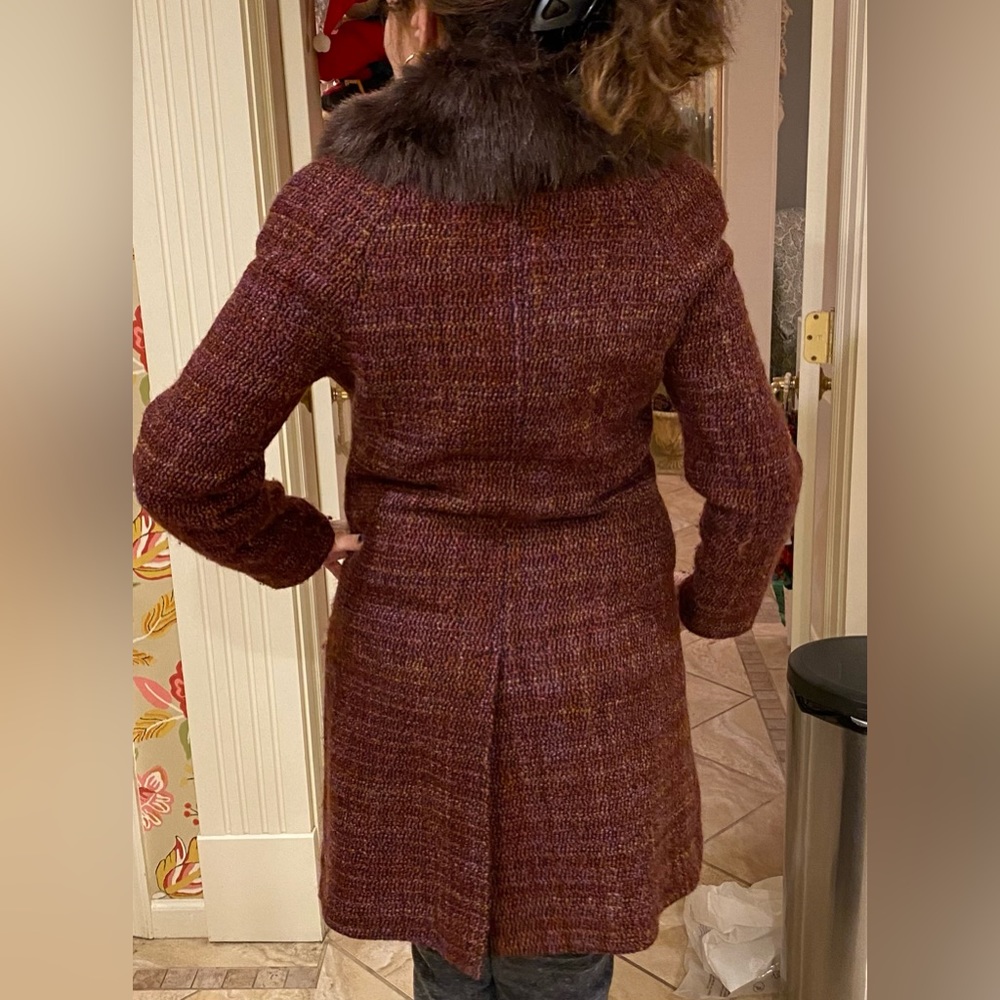 Vintage faux fur trim coat - Picture 6 of 8